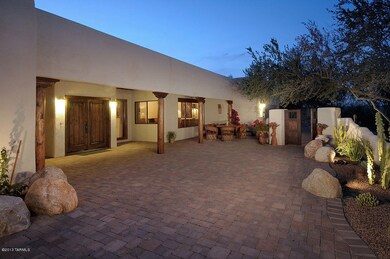 Front Courtyard Entry
