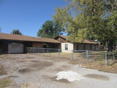 Front with detached garage
