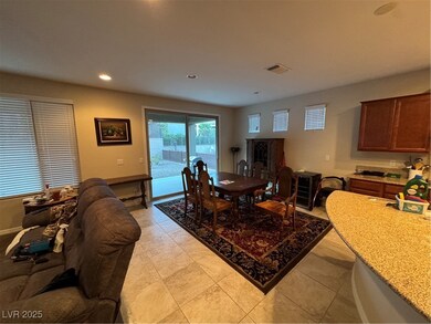 Dining room featuring recessed lighting