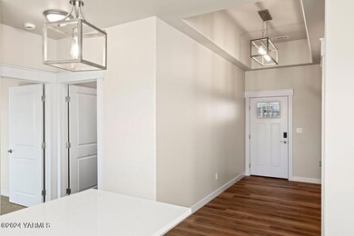 Entry Way with High Ceilings