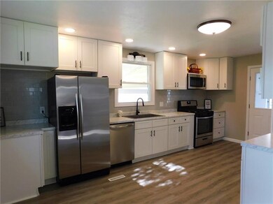 Large updated kitchen