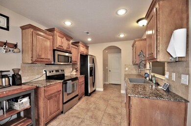 Kitchen with Granite countertops
