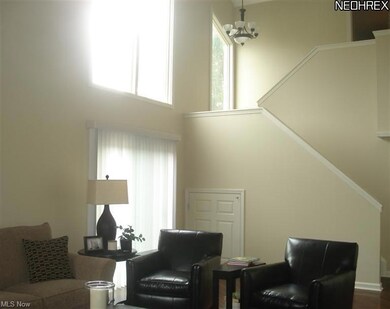 Vaulted ceilings give spaciousness to this open floor plan.