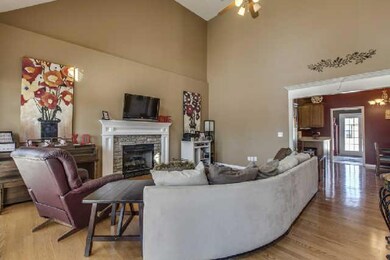 Lots of natural light.  Half bath under stairs.  