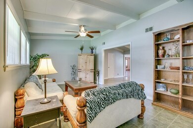 LIving opens to breakfast area/kitchen.