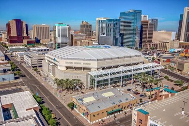 Stunning West facing views of downtown