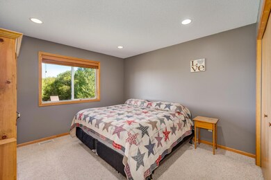 Bedroom on the main level.