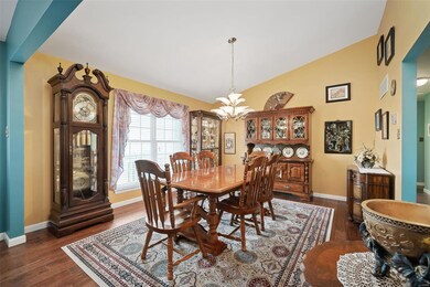 Dining room is just to the left of the entry