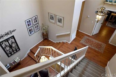 Overhead view of entry