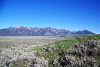 On hill of lot looking East at Henry Mountains