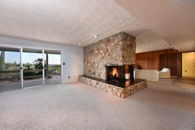 Double Sided Fireplace