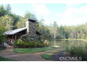 Club Pavilion at lake