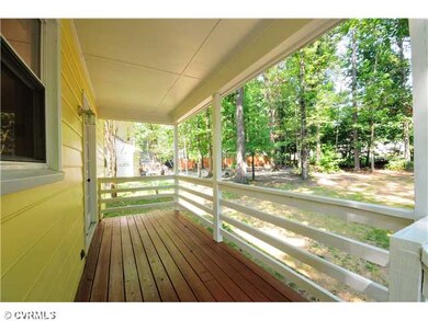 Yard/Garden - REAR porch overlooking large, level 