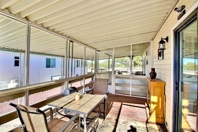 Screened in Deck and Main door