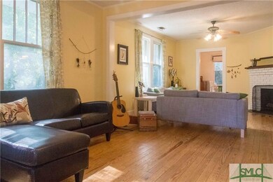 Large open living room with great natural light.