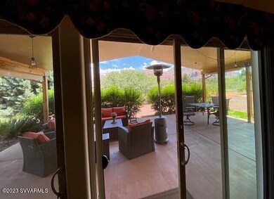 Huge covered veranda with....