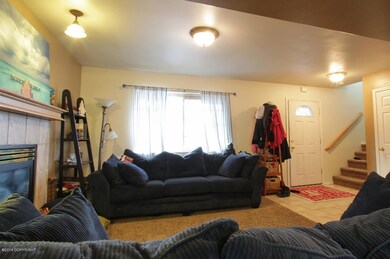 Living room with entrance