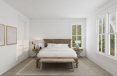 Primary Bedroom 1 w/ Shiplap Accent