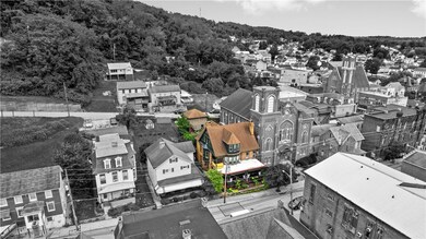 Aerial View Highlighting Front of Home