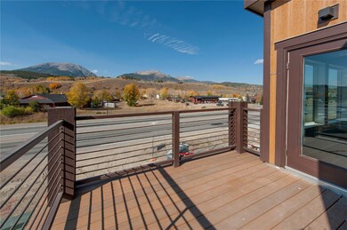 Deck from finished unit in Building D