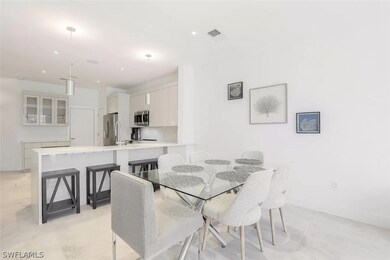 View of dining space