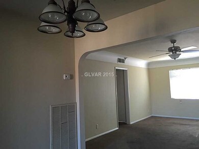 Dining Room. original brick fireplace, coffered ce