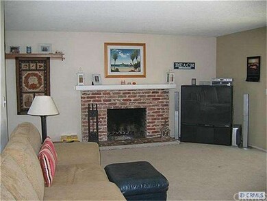 Living Room with Fireplace