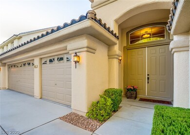 Large, beautiful entryway with double door access