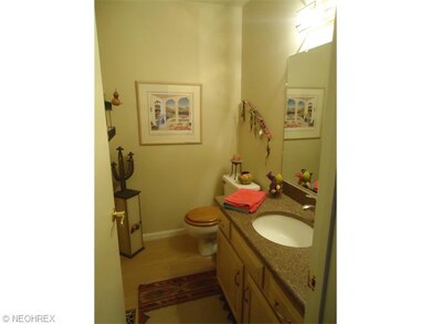 1st floor 1/2 bath also has granite !!!