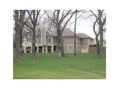 Exterior Back. One acre wooded lot