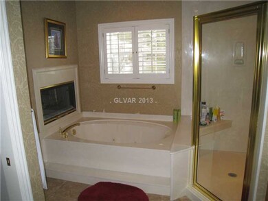 Master Bath/Spa. master bathroom with 2 way firepl