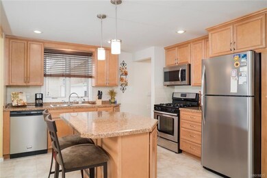 Fabulous completely updated kitchen features maple