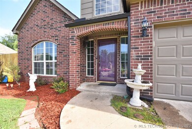 Close up of the entry - covered porch