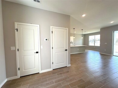 Coat Closet and A/C