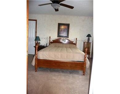 Master Bedroom. The first floor master suite has i