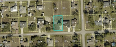 Aerial view of property's location