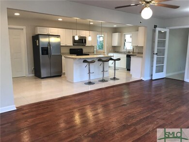 Great room and kitchen