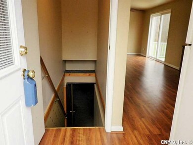Basement. Full basement includes workshop and laun