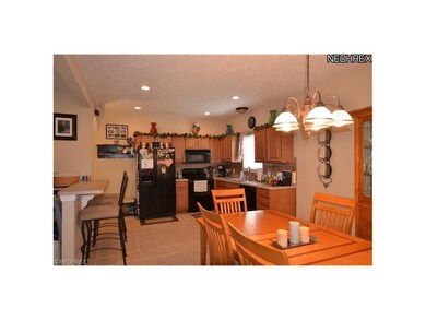 Breakfast bar, Ceramic, Maple Cabinetry