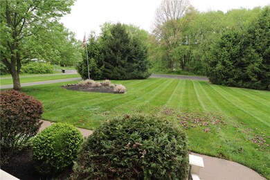 View2: View off the front porch across the front l