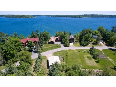 Neighborhood aerial view.