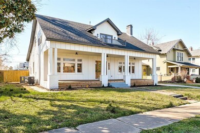 View of front of house with central air condition 