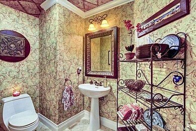 Main floor powder room