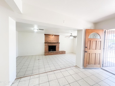 Entry way view of livingroom