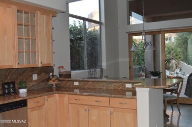 Open to breakfast nook area