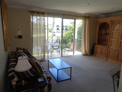 Spacious living room with a beautiful view of the