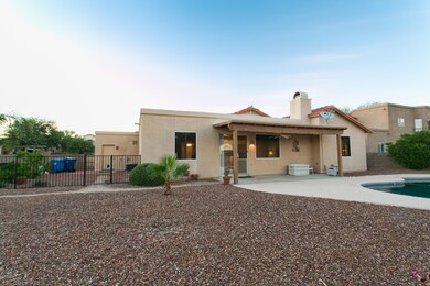 BACK OF HOUSE WITH EXTRA LARGE BACKYARD