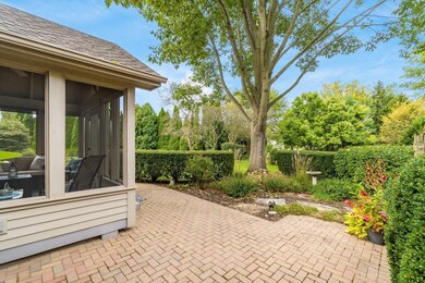 Paver Patio & View Of Back Yard