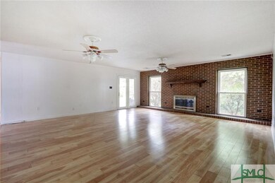Family Room with Atrium door to covered porch. Woo