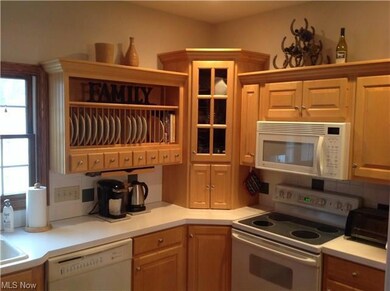 Custom Yoder cabinets highlight the kitchen